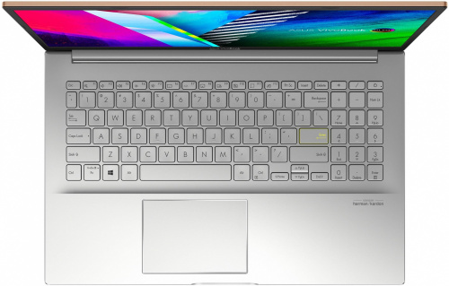 Ноутбук Asus VivoBook 15 OLED K513EA-L11123T Core i3 1115G4 8Gb SSD256Gb Intel UHD Graphics 15.6" OLED FHD (1920x1080) Windows 10 Home silver WiFi BT Cam фото 8