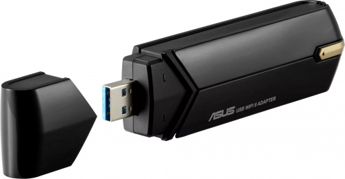 Сетевой адаптер Wi-Fi Asus USB-AX56 AX1800 USB 3.2 (ант.внеш.несъем.) 2ант. фото 3
