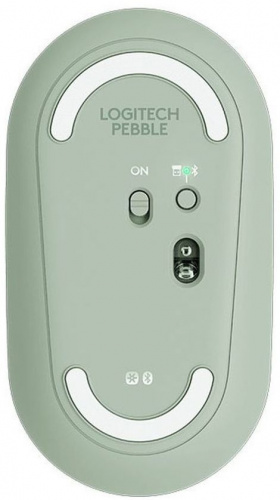 Мышь Logitech Pebble M350 зеленый оптическая (1000dpi) silent беспроводная BT/Radio USB для ноутбука (2but) фото 11