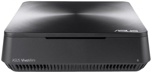 Неттоп Asus VivoPC VM45-G021M slim Cel 3865U (1.8)/4Gb/500Gb 5.4k/HDG610/CR/noOS/GbitEth/WiFi/BT/65W/темно-серый фото 4