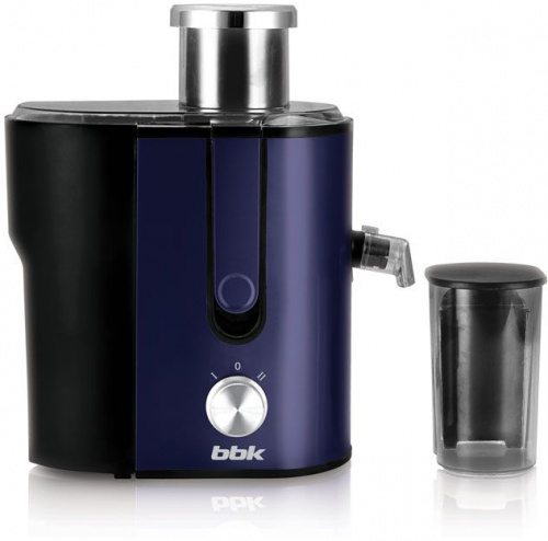 Соковыжималка центробежная BBK JC060-H02 600Вт рез.сок.:450мл. черный/фиолетовый Соковыжималка центробежная BBK JC060-H02 600Вт рез.сок.:450мл. черный/фиолетовый