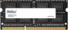 Память DDR3L 8GB 1600MHz Netac NTBSD3N16SP-08 Basic RTL PC3-12800 CL11 SO-DIMM 204-pin 1.35В single rank Ret