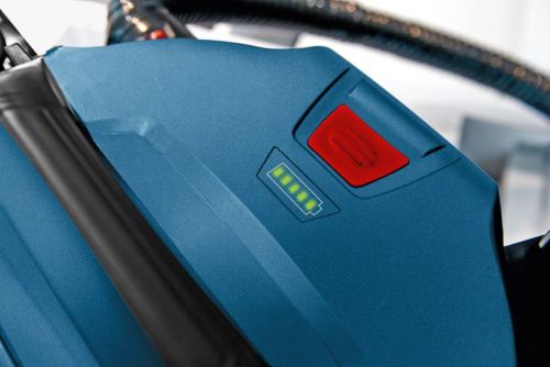 Строительный пылесос Bosch GAS 18V-10 L (уборка: сухая) синий фото 2