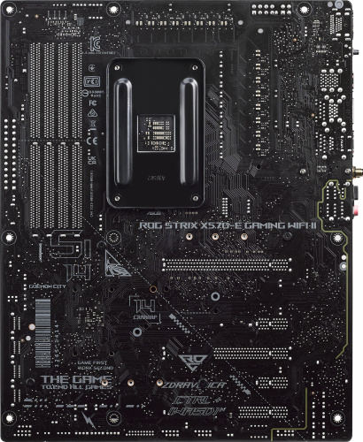 Материнская плата Asus ROG STRIX X570-E GAMING WIFI II Soc-AM4 AMD X570 4xDDR4 ATX AC`97 8ch(7.1) 1 x 2.5Gigabit + Gigabit Ethernet RAID+HDMI+DP фото 7