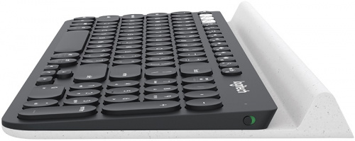 Клавиатура Logitech Multi-Device K780 черный/белый USB беспроводная BT Multimedia фото 2