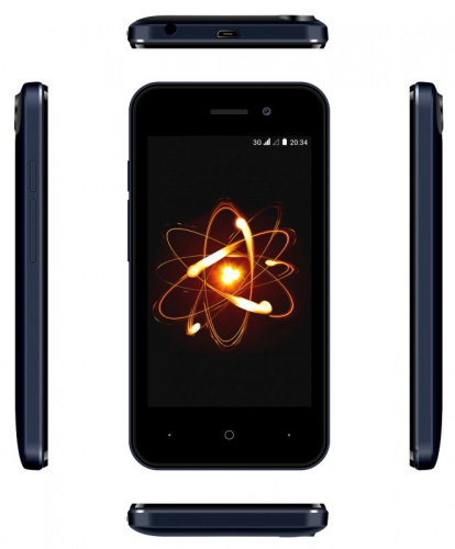 Смартфон Digma Atom 3G Linx 4Gb 512Mb темно-синий моноблок 3G 2Sim 4" 480x800 Android 8.1 2Mpix WiFi GSM900/1800 GSM1900 TouchSc MP3 FM microSD max32Gb фото 8
