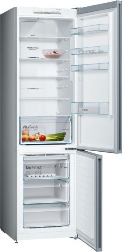 Холодильник Bosch KGN39NL2AR серый металлик (двухкамерный) фото 2