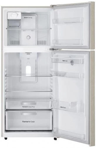 Холодильник Daewoo FGK51CCG бежевый (двухкамерный) фото 2
