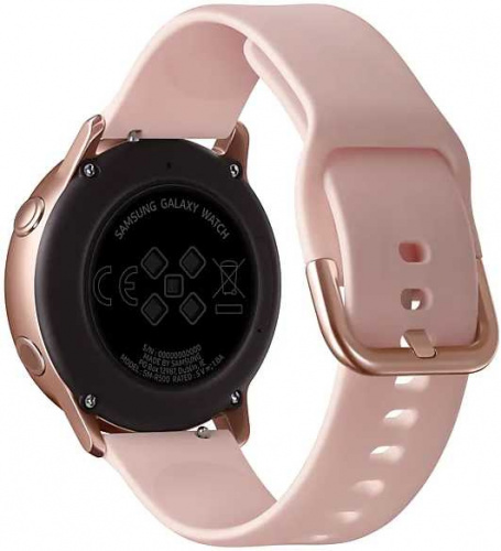 Смарт-часы Samsung Galaxy Watch Active 39.5мм 1.1" Super AMOLED розовое золото (SM-R500NZDASER) фото 4
