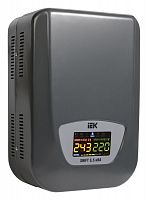 Стабилизатор напряжения IEK Shift 5.5кВА однофазный черный (IVS12-1-05500)