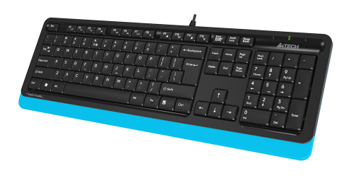 Клавиатура + мышь A4Tech Fstyler F1010 клав:черный/синий мышь:черный/синий USB Multimedia (F1010 BLUE) фото 9