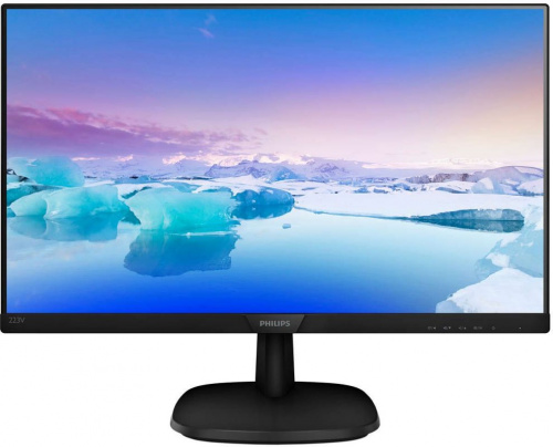 Монитор Philips 21.5" 223V7QHAB (00/01) черный IPS LED 16:9 HDMI M/M матовая 250cd 1920x1080 D-Sub FHD 2.92кг фото 3