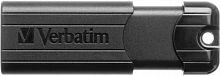 Флеш Диск Verbatim 64Gb Pinstripe 49318 USB3.0 черный