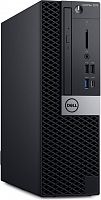 ПК Dell Optiplex 7070 SFF i7 9700 (3)/16Gb/SSD512Gb/RX 550 4Gb/DVDRW/CR/Windows 10 Professional 64/GbitEth/WiFi/BT/200W/клавиатура/мышь/черный/серебристый