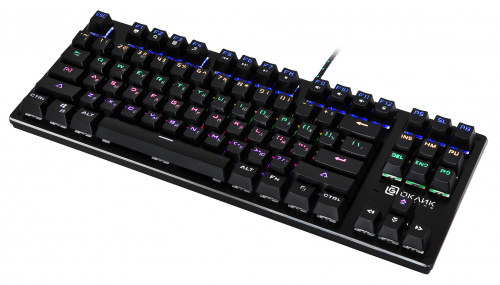 Клавиатура Оклик 967G Dark Force механическая черный USB Multimedia for gamer LED фото 9