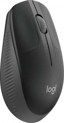 Мышь Logitech M190 темно-серый/серый оптическая (1000dpi) беспроводная USB для ноутбука (2but) фото 2