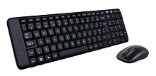 Клавиатура + мышь Logitech MK220 (Ru layout) клав:черный мышь:черный USB беспроводная (920-003169)