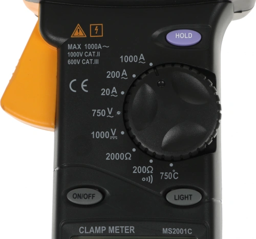 Клещи токоизмерительные Mastech MS2001C фото 7
