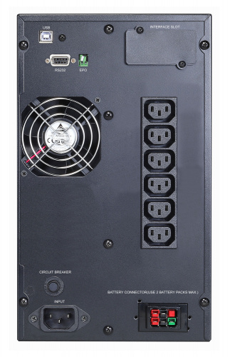 Источник бесперебойного питания Powercom Macan MAC-1500 1500Вт 1500ВА черный фото 2
