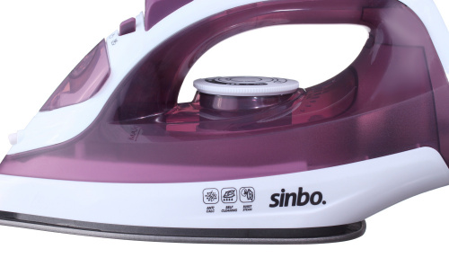Утюг Sinbo SSI 6602 1800Вт фиолетовый/белый фото 8