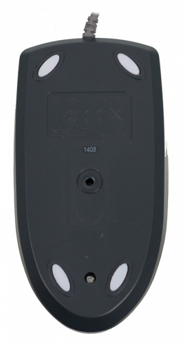 Мышь A4Tech OP-620D серебристый оптическая (1200dpi) USB (4but) фото 2