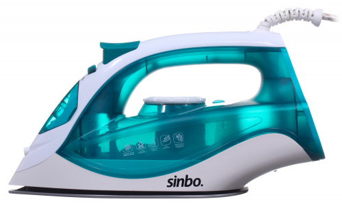 Утюг Sinbo SSI 6603 2200Вт синий/белый фото 10
