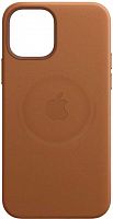 Чехол (клип-кейс) Apple для Apple iPhone 12 Pro Max Leather Case with MagSafe золотисто-коричневый (MHKL3ZE/A)