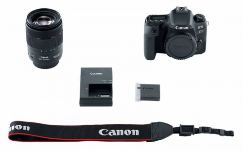 Зеркальный Фотоаппарат Canon EOS 77D черный 24.2Mpix EF-S 18-135mm f/3.5-5.6 IS USM 3" 1080p Full HD SDXC Li-ion фото 3