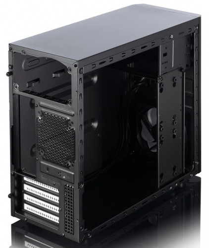 Корпус Fractal Design Core 1100 черный без БП mATX 1x120mm 1xUSB2.0 1xUSB3.0 audio фото 9