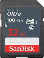 Флеш карта SDHC 32GB Sandisk SDSDUNR-032G-GN3IN Ultra