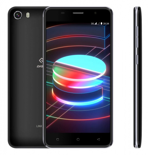 Смартфон Digma X1 3G Linx 16Gb 1Gb черный моноблок 3G 2Sim 5" 720x1280 Android 8.1 8Mpix WiFi GPS GSM900/1800 GSM1900 TouchSc MP3 FM microSDHC max64Gb фото 4