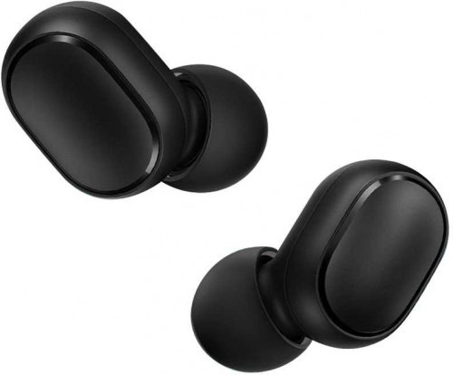 Гарнитура вкладыши Xiaomi Mi True Wireless Earbuds Basic черный беспроводные bluetooth в ушной раковине (ZBW4480GL/TWSEJ04LS)