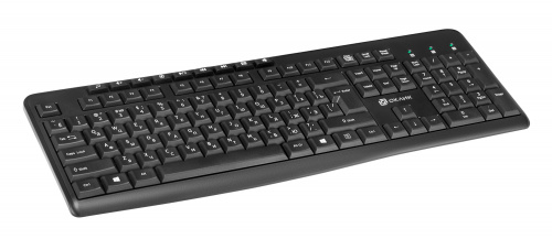 Клавиатура + мышь Оклик 225M клав:черный мышь:черный USB беспроводная Multimedia (1454537) фото 12