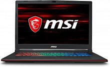 Ноутбук MSI GP73 8RD(Leopard)-245XRU Core i7 8750H/16Gb/1Tb/SSD128Gb/nVidia GeForce GTX 1050 Ti 4Gb/17.3"/FHD (1920x1080)/Free DOS/black/WiFi/BT/Cam