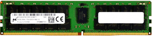 Память DDR4 Crucial MTA36ASF8G72PZ-2G9B2 64Gb DIMM ECC Reg PC4-23400 CL21 2933MHz