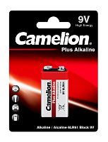 Батарея Camelion Plus Alkaline 6LR61-BP1 9V 550mAh (1шт) блистер