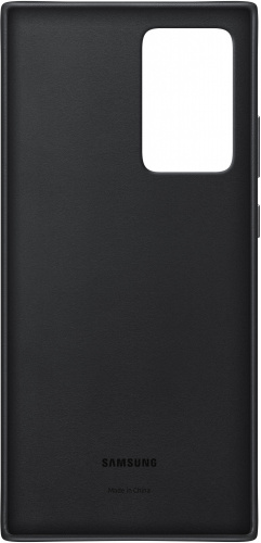 Чехол (клип-кейс) Samsung для Samsung Galaxy Note 20 Ultra Leather Cover черный (EF-VN985LBEGRU) фото 4