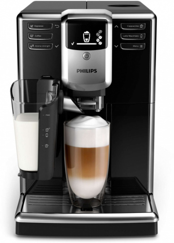 Кофемашина Philips Series 5000 EP5040/10 1850Вт черный/серебристый фото 3