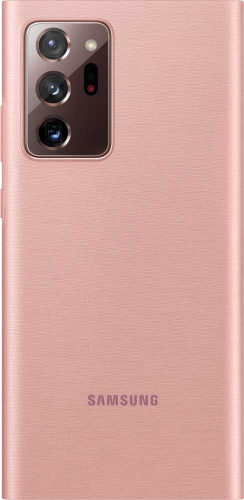 Чехол (флип-кейс) Samsung для Samsung Galaxy Note 20 Ultra Smart LED View Cover бронзовый (EF-NN985PAEGRU) фото 2