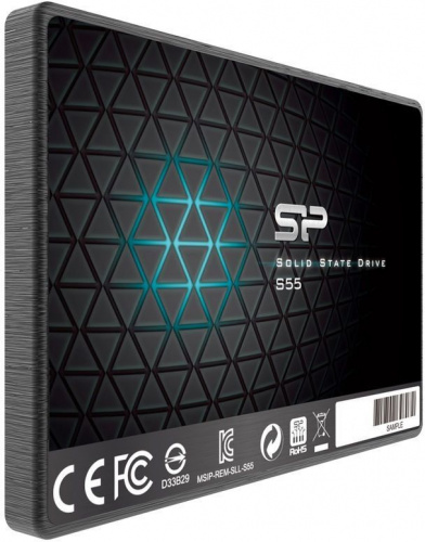 Накопитель SSD Silicon Power SATA-III 240GB SP240GBSS3S55S25 Slim S55 2.5" фото 4