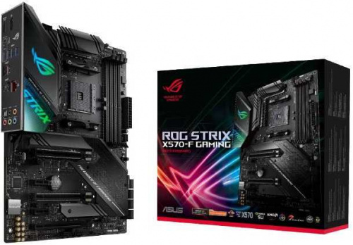 Материнская плата Asus ROG STRIX X570-F GAMING Soc-AM4 AMD X570 4xDDR4 ATX AC`97 8ch(7.1) GbLAN RAID+HDMI+DP фото 2