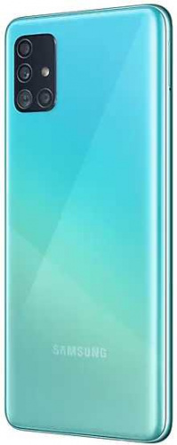 Смартфон Samsung SM-A515F Galaxy A51 128Gb 6Gb голубой моноблок 3G 4G 2Sim 6.5" 1080x2400 Android 10 48Mpix 802.11 a/b/g/n/ac NFC GPS GSM900/1800 GSM1900 TouchSc MP3 microSD max512Gb фото 3