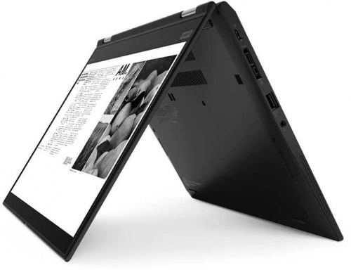 Ноутбук Lenovo ThinkPad X13 Yoga G1 T Core i5 10210U/16Gb/SSD512Gb/Intel UHD Graphics/13.3"/IPS/Touch/FHD (1920x1080)/Windows 10 Professional 64/black/WiFi/BT/Cam фото 10