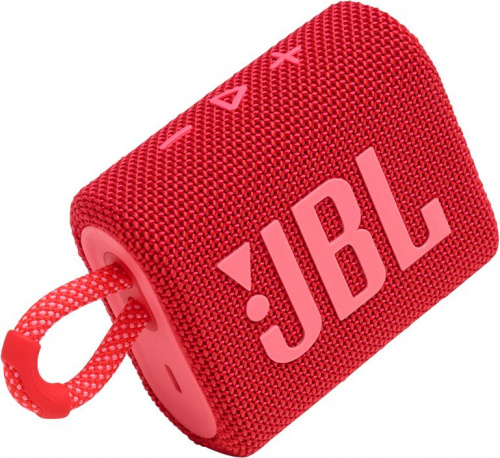 Колонка порт. JBL GO 3 красный 4.2W 1.0 BT (JBLGO3RED) фото 4