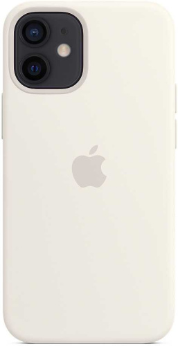 Чехол (клип-кейс) Apple для Apple iPhone 12 mini Silicone Case with MagSafe белый (MHKV3ZE/A) фото 5