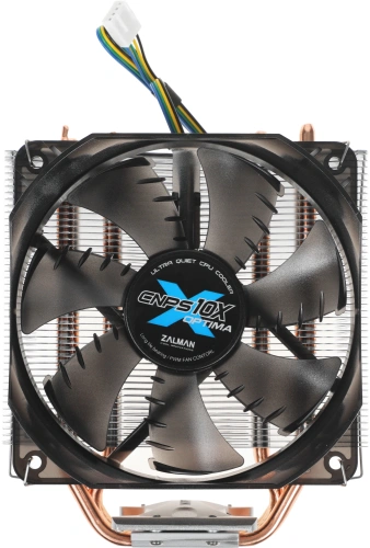 Устройство охлаждения(кулер) Zalman CNPS10X Optima Soc-AM4/1151/1200/2066/1700 4-pin 17-28dB Al+Cu 160W 630gr Ret фото 2