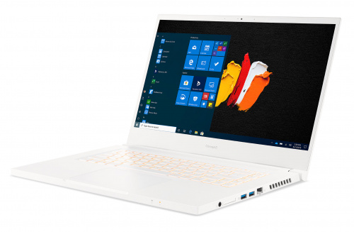 Ноутбук Acer ConceptD 3 CN315-72G-79N9 Core i7 10750H/16Gb/SSD1Tb/NVIDIA GeForce GTX 1650 Ti 4Gb/15.6"/IPS/FHD (1920x1080)/Windows 10 Professional/white/WiFi/BT/Cam фото 7