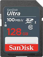 Флеш карта SDXC 128GB Sandisk SDSDUNR-128G-GN3IN Ultra