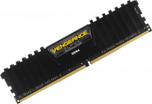 Память DDR4 4Gb 2400MHz Corsair CMK4GX4M1A2400C16 Vengeance LPX RTL PC4-19200 CL16 DIMM 288-pin 1.2В