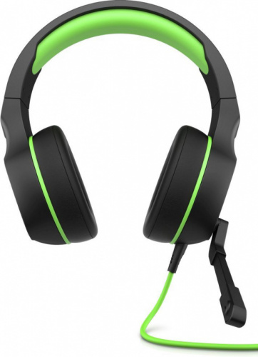 Наушники с микрофоном HP Pavilion Gaming 400 черный/зеленый 1.8м мониторные оголовье (4BX31AA) фото 2